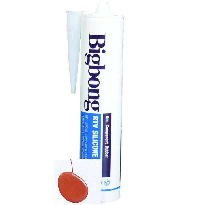 High Temperature Silicone Sealant Adhesive Red 300ml Bigbong Adhesive