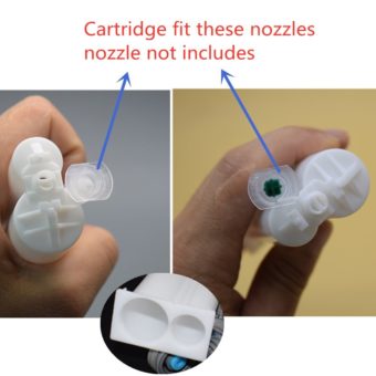 50ml Dual Cartridge Empty Cartridges Mix Tube 1:2 ratio - Dispensing Accessories - 1