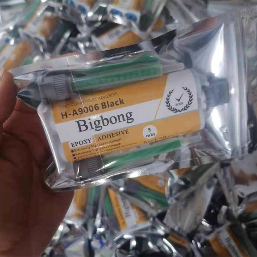 50ml 1:1 Epoxy Resin Black AB Glue 2pcs 1:1 2-Part Mixing Nozzles - Blog - 1