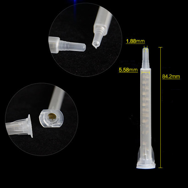 Static Mixing Nozzle 16 Sections Bayonet Mix Tip - Dispensing Accessories - 1