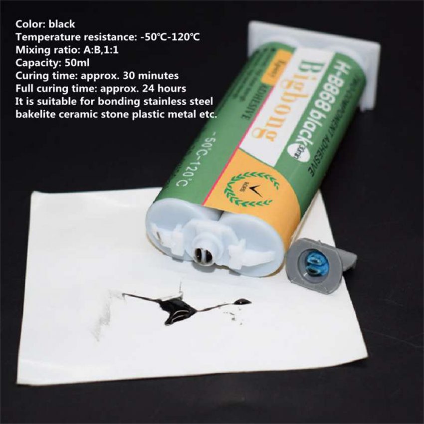 50ml Epoxy Glue 2 Part Adhesive Resin Ceramic Metal Glass Plastic Wood Bond & 5pcs Cartridges Static Mixing Nozzles - Blog - 2