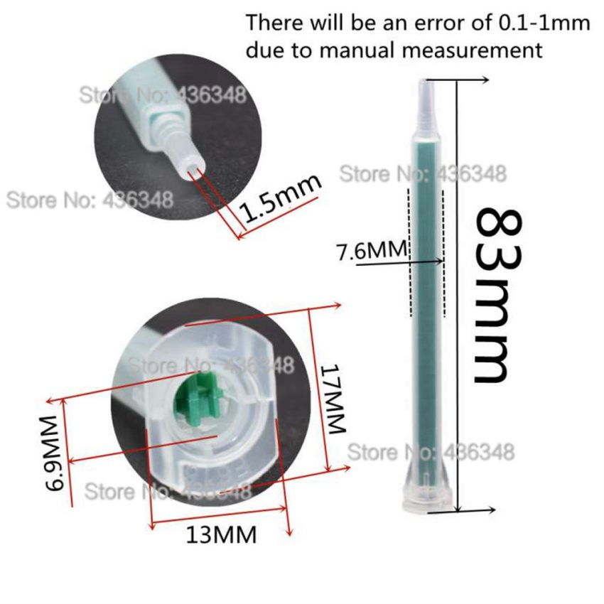 Universal Epoxy Resin Cartridge Nozzles Construction Adhesive Mixing Nozzle Applicator Gun Static Mixer - Blog - 1