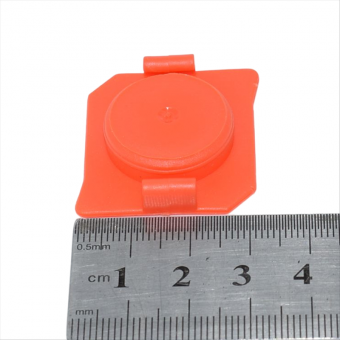 100pcs Glue Tube Sealing Cover End Cap Dispensing Syringe Sealing Caps Set for 30cc 55cc Glue Tube Dispensing Syringes Barrel - Dispensing Accessories - 1