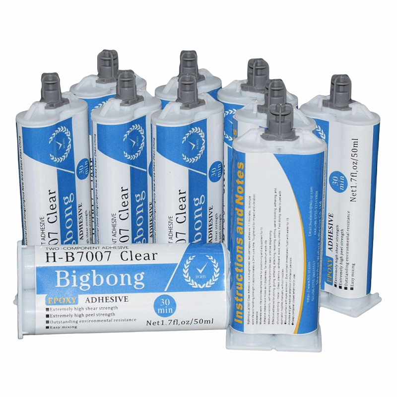 10pcs 50ml AB Glue Epoxy Resin Adhesives 11 Transparent Structural