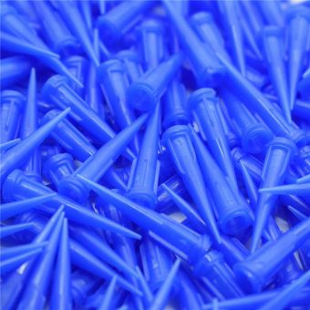 1000pcs Glues Dispensing Needle Tapered Tips Glue Sealants Adhesives Dispenser Tapered Needles 22G Blunt Tips Plastic Needle Set - Dispensing Accessories - 2