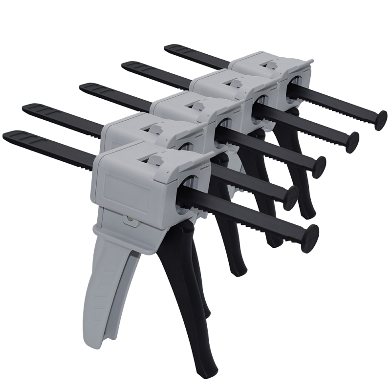 5pc 55cc Epoxy Caulking Gun Adhesives Applicator 55ml Glue Guns